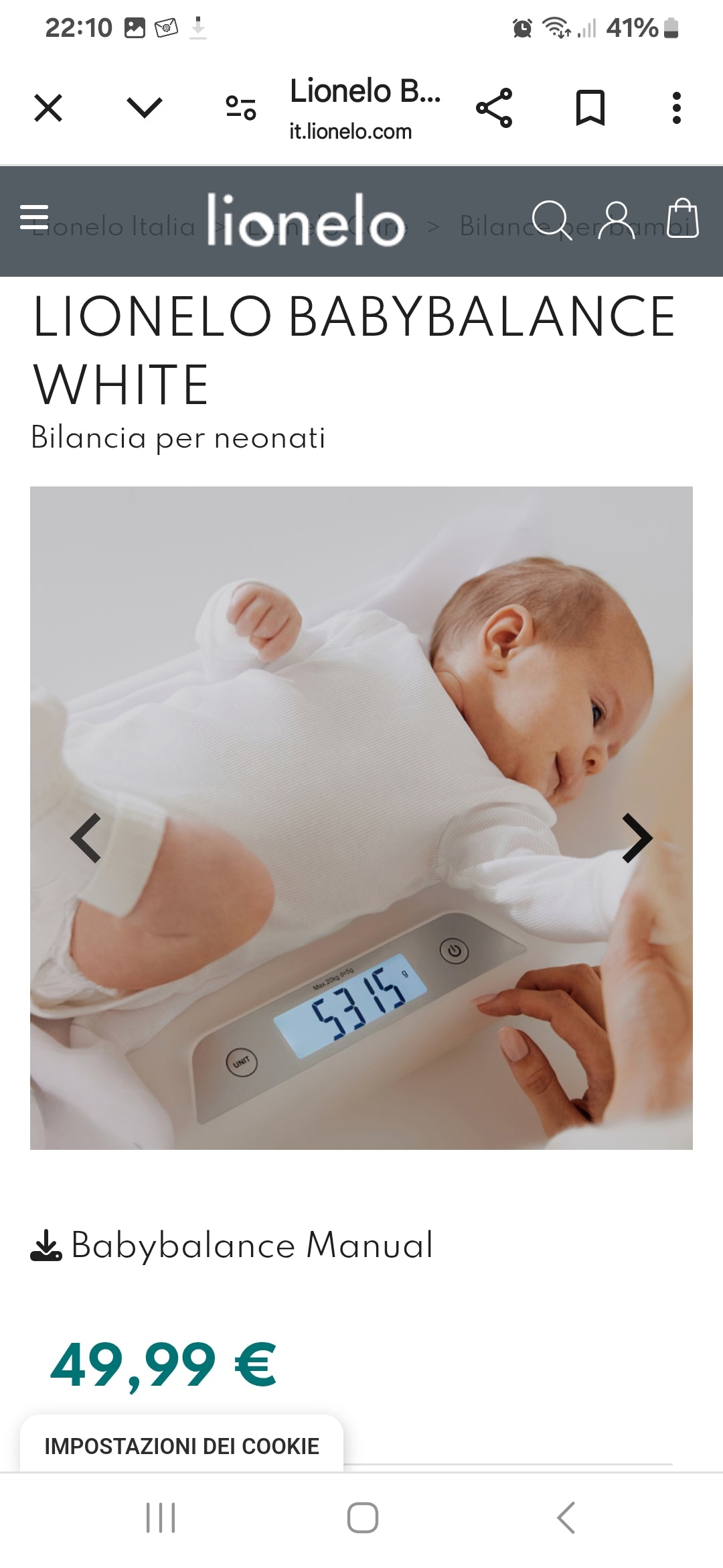 Bilancia lionelo