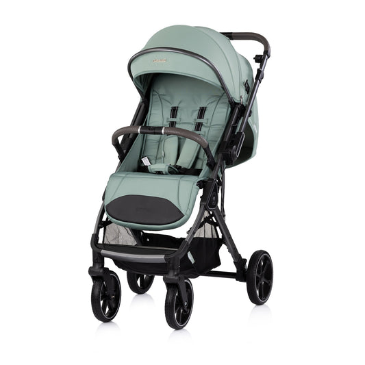 Passeggino xxL omnia originale reversibile con maniglione .chiusura compatta completo coprigambe 4 ammortizzatori maniglia abbassa alza schienale anti scivolo
