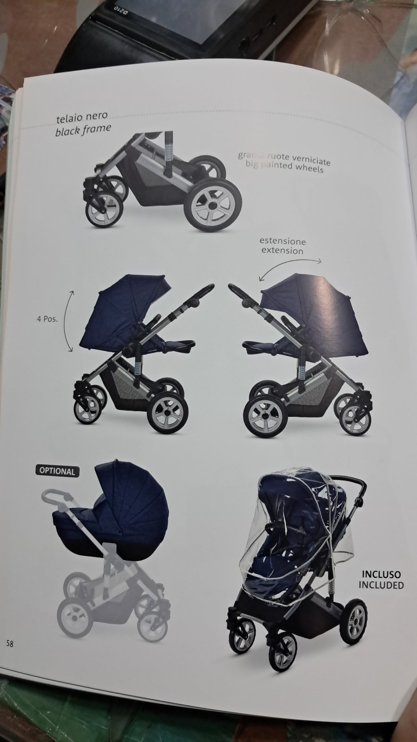 Duo plebani carrozxina piu passeggino piu borsa piu coprigambe piu parapioggia