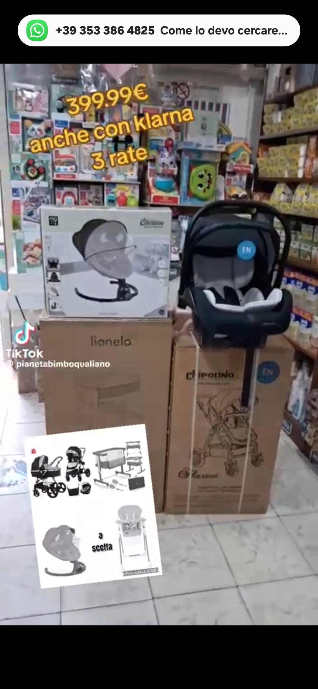 Kit nascita 399.99