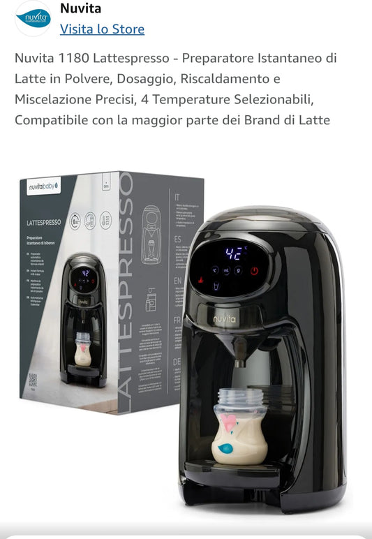 Latte espresso nuvita