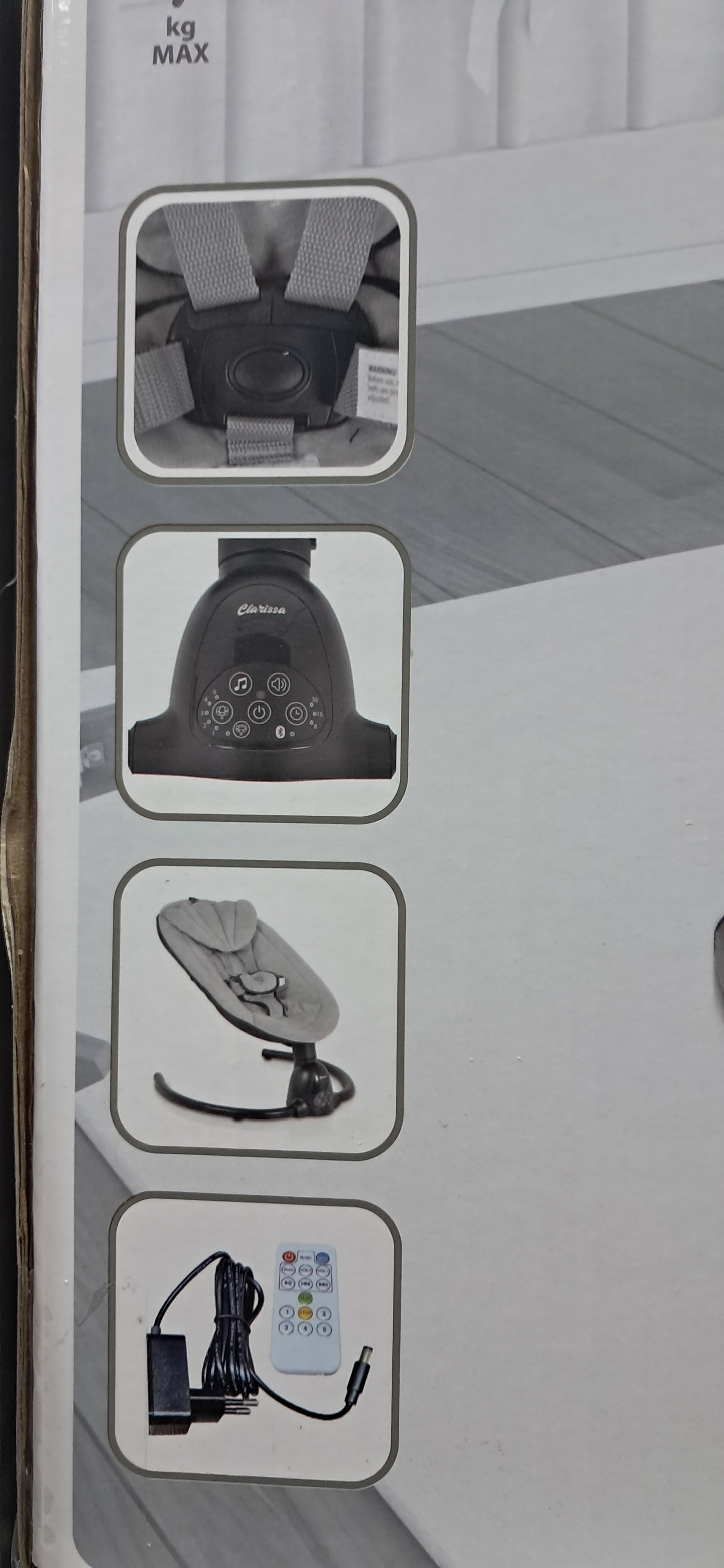 Altalena dondolo con telecomando