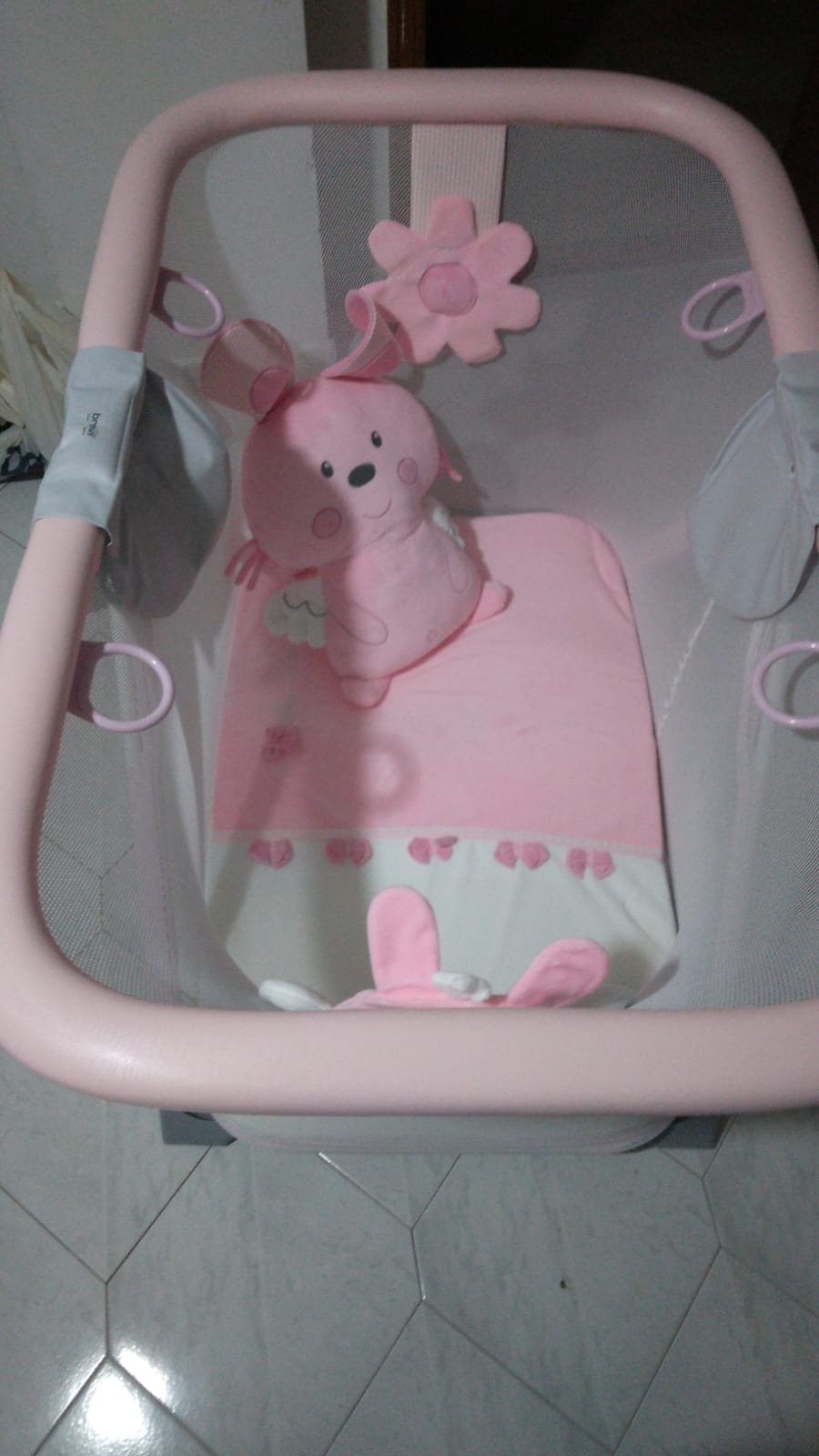 Box brevi con materassino e peluche pieghevole