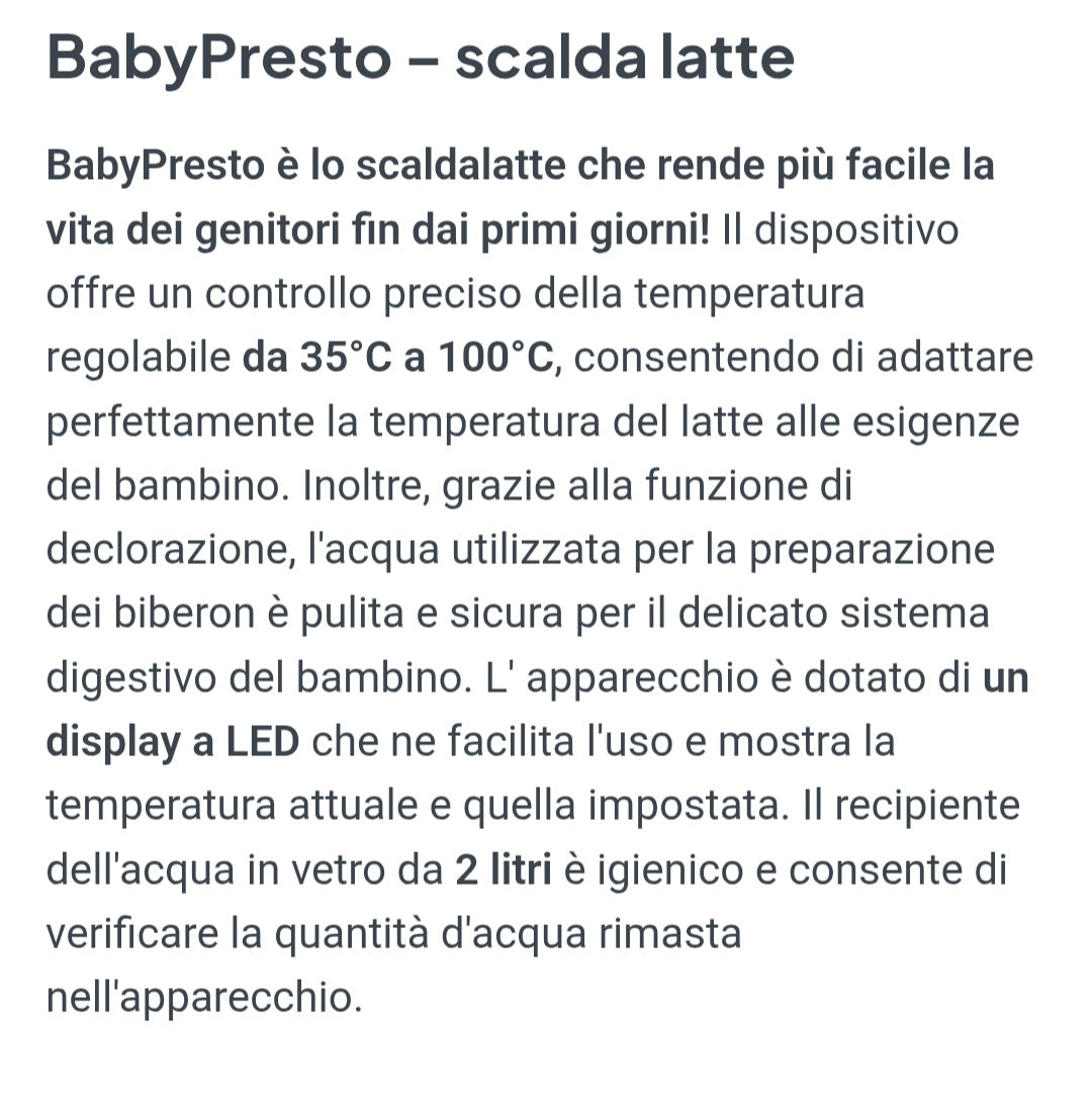 Bollitore lionelo 100 gradi