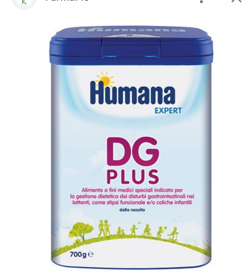 Latte humana dg plus 700gr