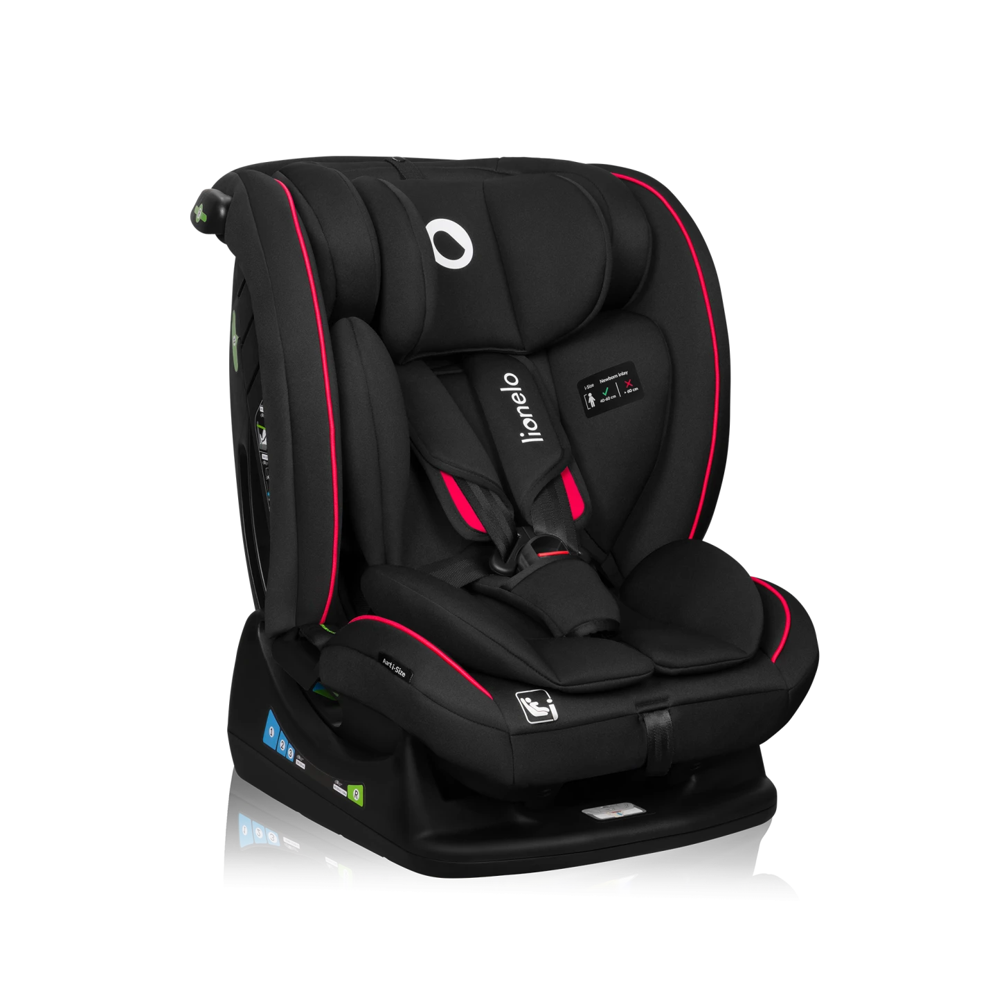 Lionelo art Black sedia 0 12 anni reclinabile