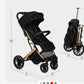 Passeggino moni plus off road full optional con coprigambe zanzariera parapioggia chiusura compattaa trolley