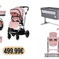 Kit Pink 499.99€ con trio 4 pezzi vari colori next to me piu sediolone pappananna 4 colori completa di spedizione 430.00 in tutta italia. Per i colori contattare 3283076103