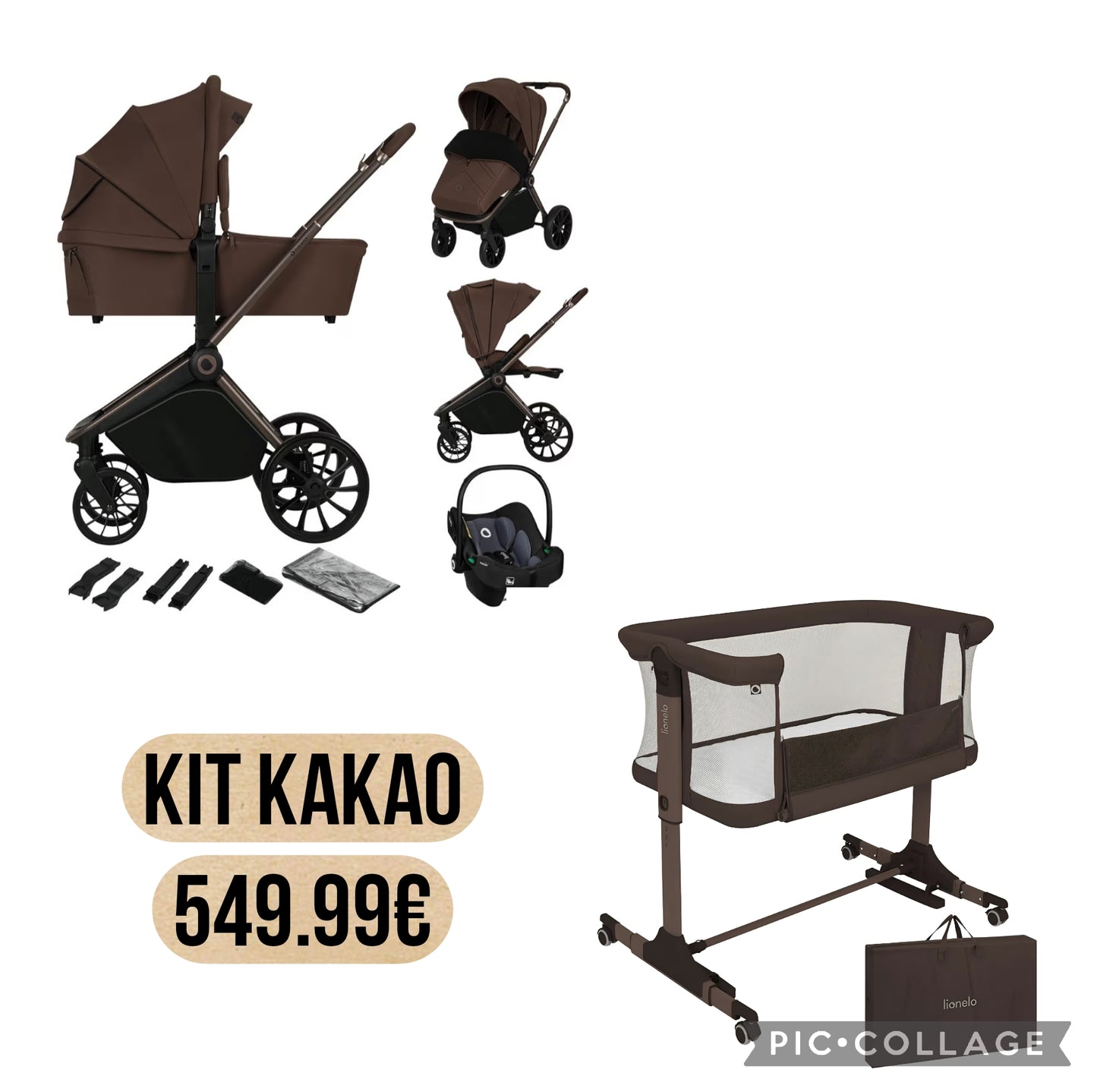 Kit kakao 550€con trio completo piu next to me gompreso si spedizione 569.99€