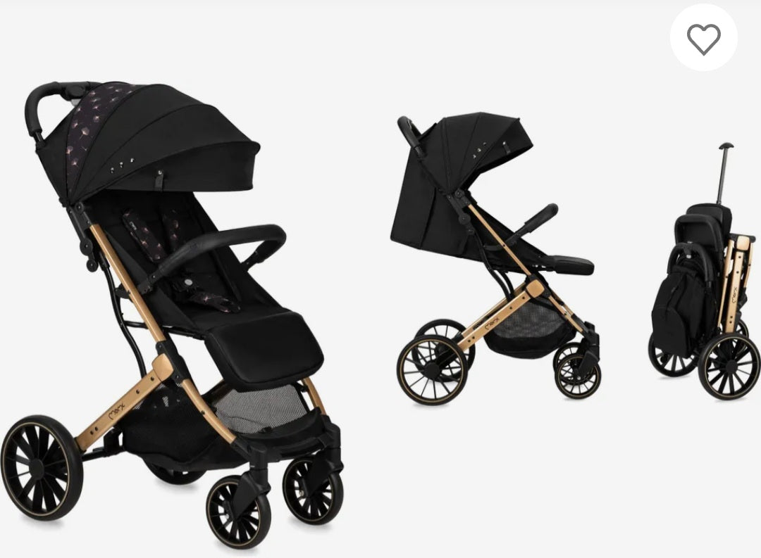 Passeggino moni plus off road full optional con coprigambe zanzariera parapioggia chiusura compattaa trolley