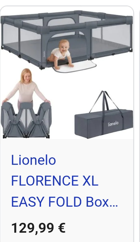 Play center richiudibile lionelo