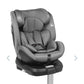 Sediolone plebani  piu borsa 012 anni grigio girevole isofix