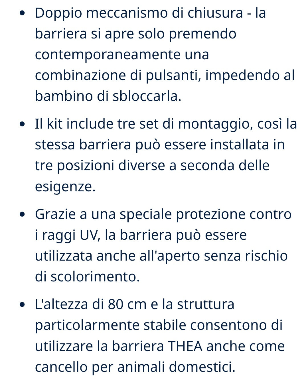 Cancello estendibile lionelo