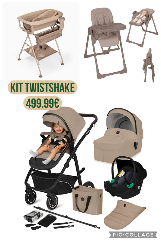 Kit twistshake 499.99€ con trio lionelo 4 pezzi piu sediolone pappananna più fasciatoio twistshake 539.00€ con spedizione in tutta Italia