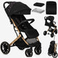 Passeggino moni plus off road full optional con coprigambe zanzariera parapioggia chiusura compattaa trolley