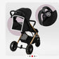 Passeggino moni plus off road full optional con coprigambe zanzariera parapioggia chiusura compattaa trolley