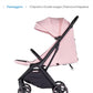 Chipolino diamods 4 ammortizzatori reclinabile doppio cappotta ruote gommate impermeabile chiusura automatica