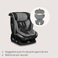 Lionelo art sediolone auto 0 12 reclinabile adatto dai primi giorni di vita si adatta in qualsiasi auto con cintura di sicurezza
