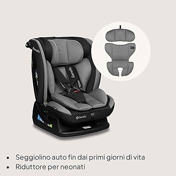 Lionelo art sediolone auto 0 12 reclinabile adatto dai primi giorni di vita si adatta in qualsiasi auto con cintura di sicurezza
