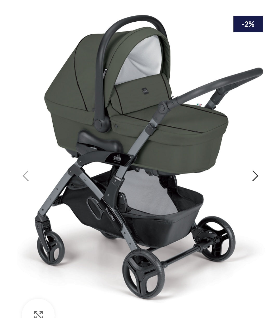 Trio cam fluido easy verde completo di ovetto,borsa passeggino fronte retro. 480€ completo di spedizione in tutta italia