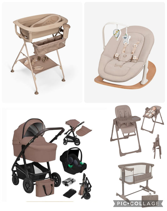 Kit adelle con trio cioccolato 4 pezzi piu sediolone pappananna più twistshake fasciatoio più culla co-sleep piu altalena dondolo tot 599.99€ più spedizione 650.00€ in tutta italia