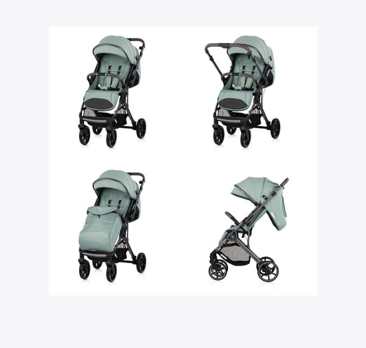 Passeggino xxL omnia reversibile con maniglione chipolino.chiusura compatta