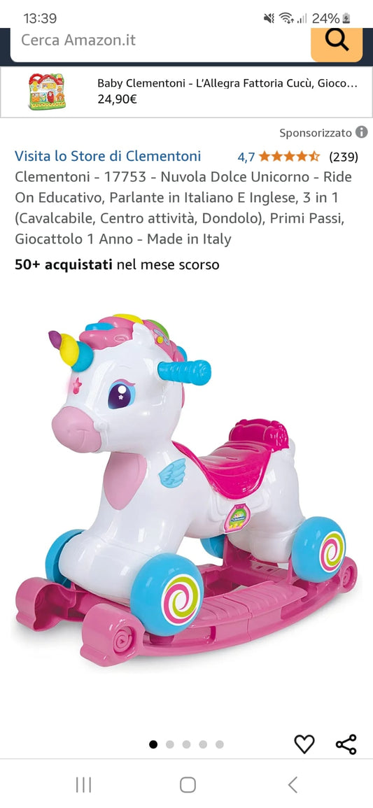 Clementoni unicorno