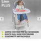 Lionelo linn plus colore azzurro