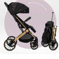 Passeggino moni plus off road full optional con coprigambe zanzariera parapioggia chiusura compattaa trolley
