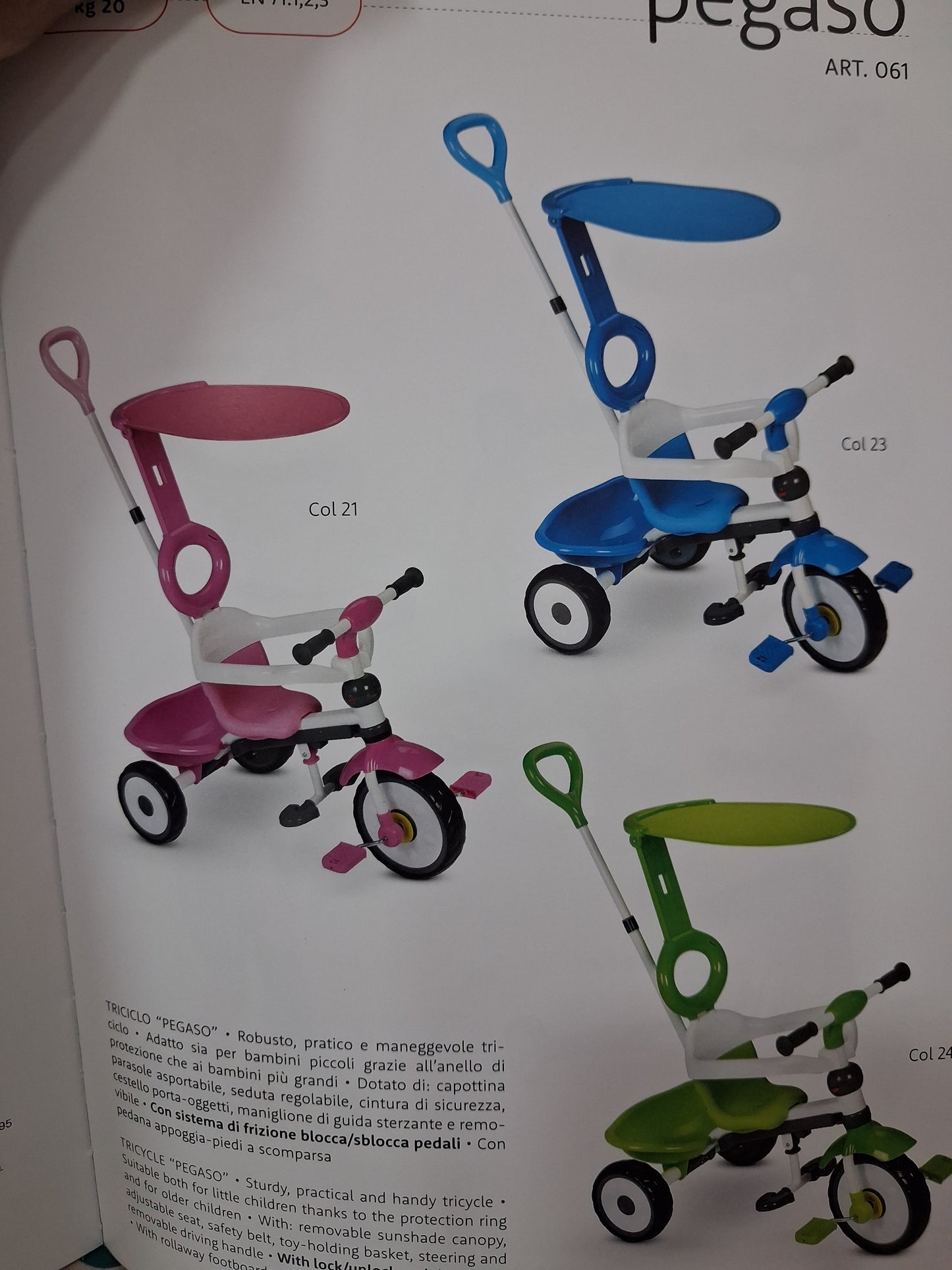 Box triciclo piu pannolini  3283076103