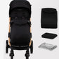 Passeggino moni plus off road full optional con coprigambe zanzariera parapioggia chiusura compattaa trolley