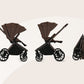Trio mika chocolate completo borsa ovetto materasso