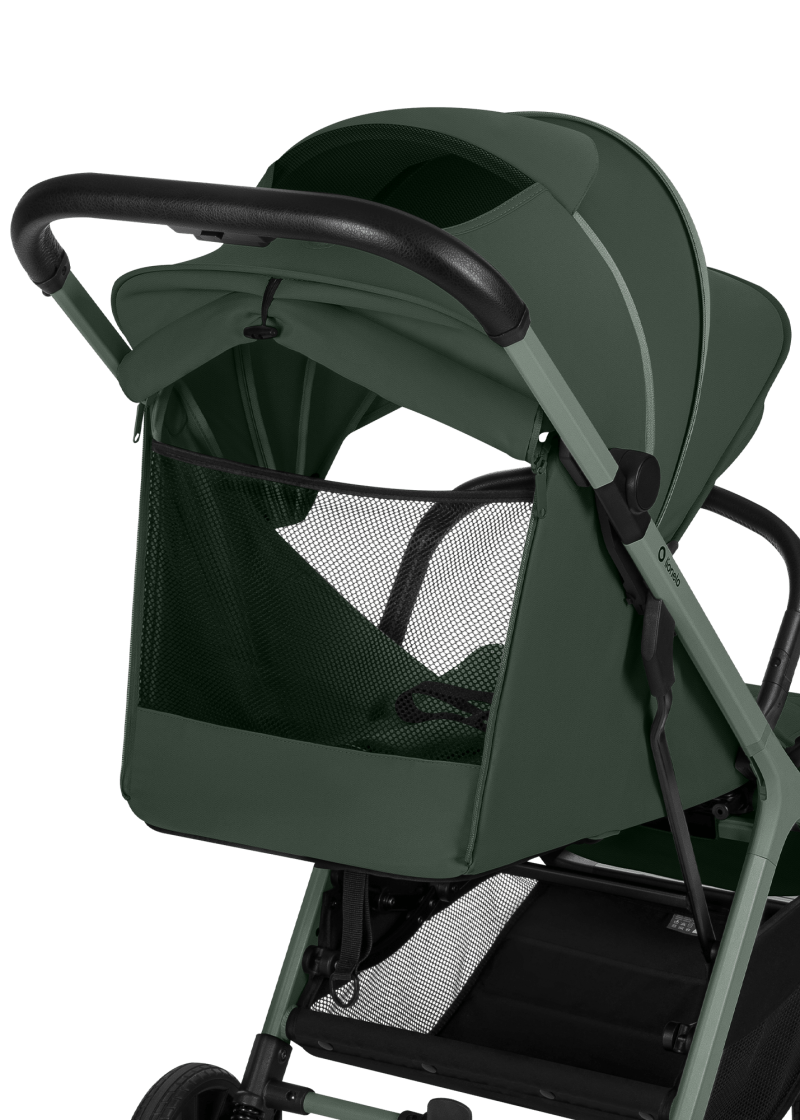 New lionelo 2027 cloè plus con seduta xxL zanzariera coprigambe chiusura automatica leggero 4 ammortizzatori portabiberon sfoderabile upf50 ruote in gomma reclinabile