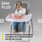 Lionelo linn plus colore azzurro