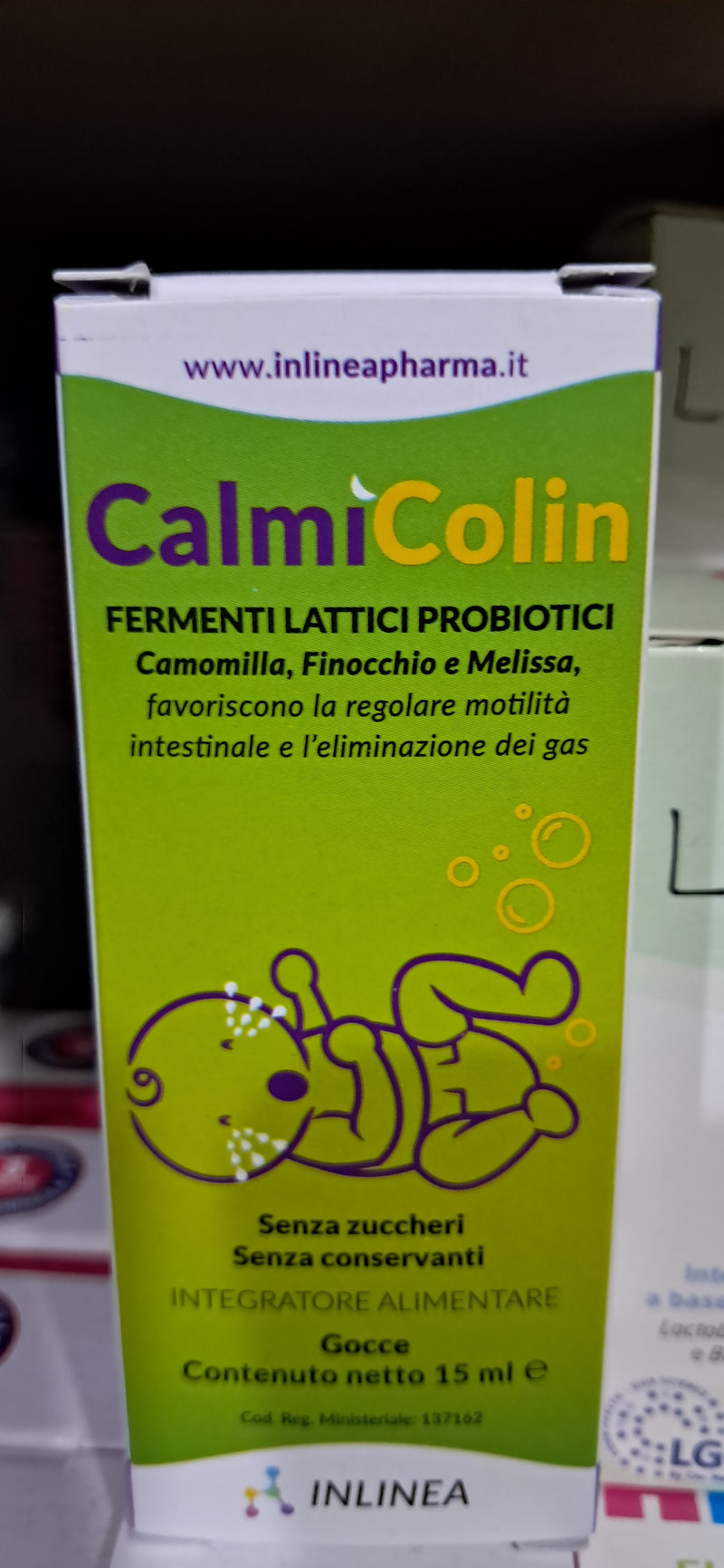 Calmi colin gocce