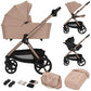Kit pianeta 799.99€: il trio lionelo carmine edizione lim con borsa ovetto passeg coprigambe zanzariera parapioggia  telaio leggero con ruote in gomma ammortiz imperm, culla co-sleep lionelo sediol pappananna fasci.twistshake altalela 849 con sped in Ital