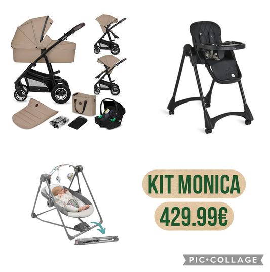 Kit monica con trio lionelo 4 pezzi sediolone pappananna piu altalena a dondolo automatica 459.99€ con spedizione in tutta Italia