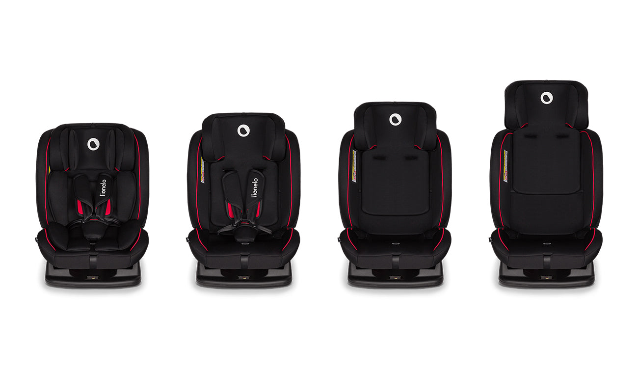 Lionelo art Black sedia 0 12 anni reclinabile