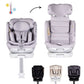 Sedia clima air con regolazione di temperatura isofix girevole 360° con piede di sicurezza