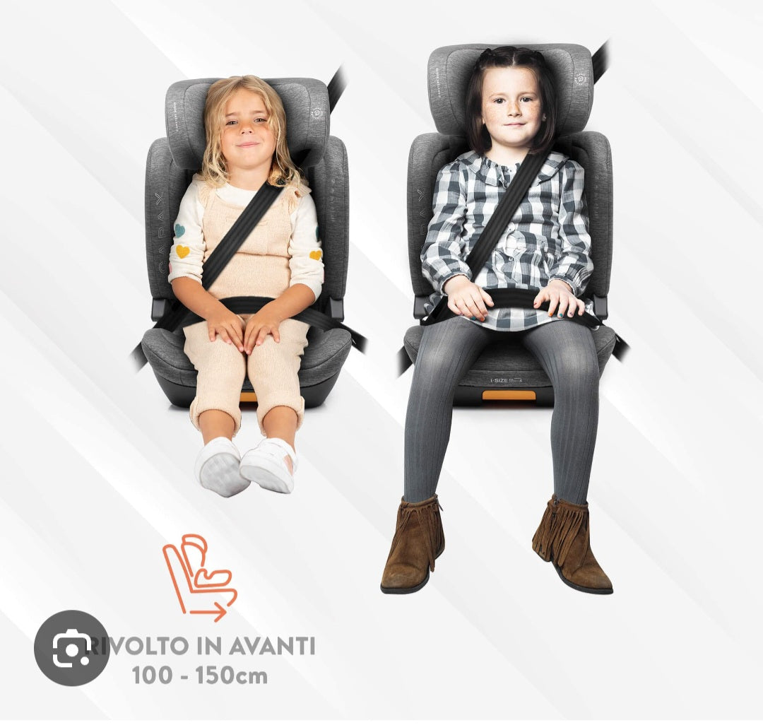 Sediolone plebani  piu borsa 012 anni grigio girevole isofix