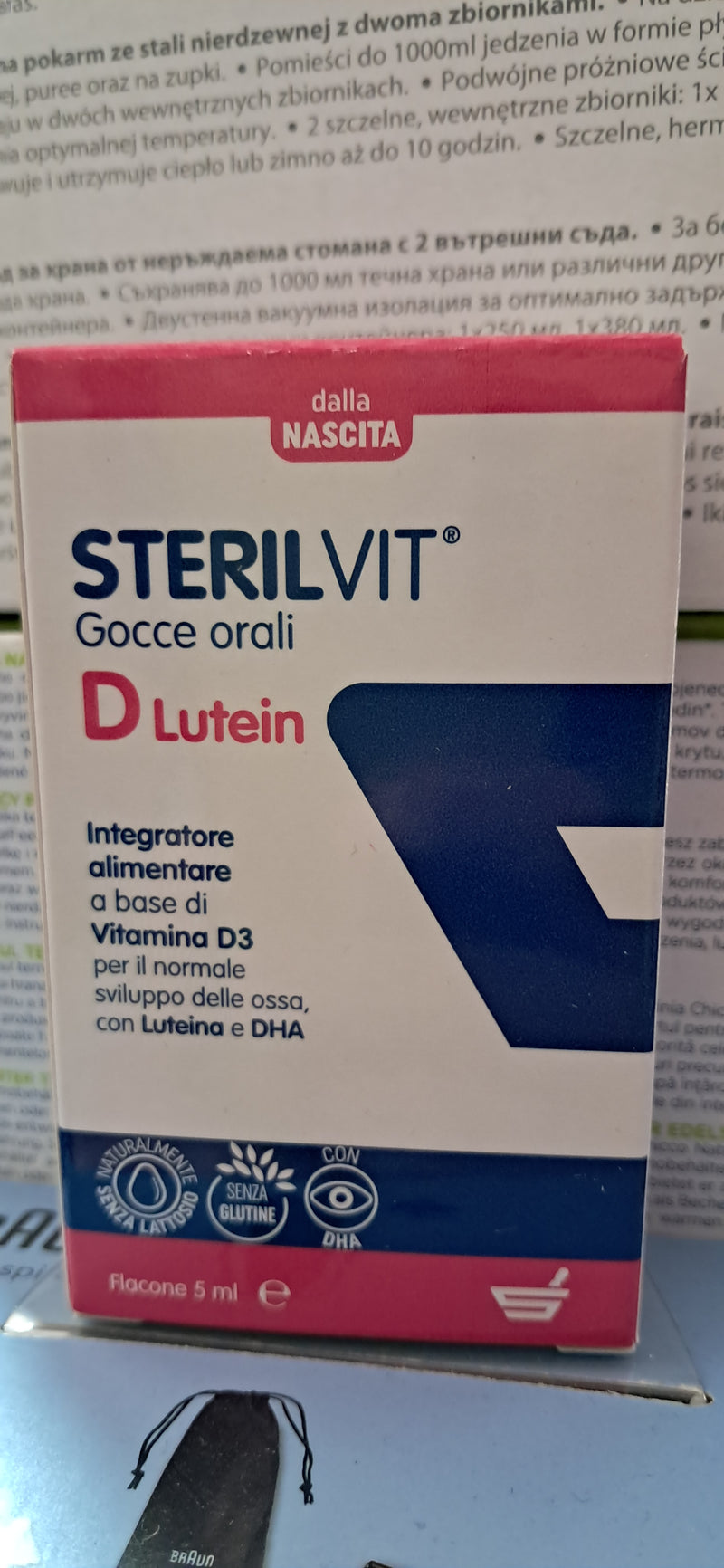 Sterilvit d lutein gocce