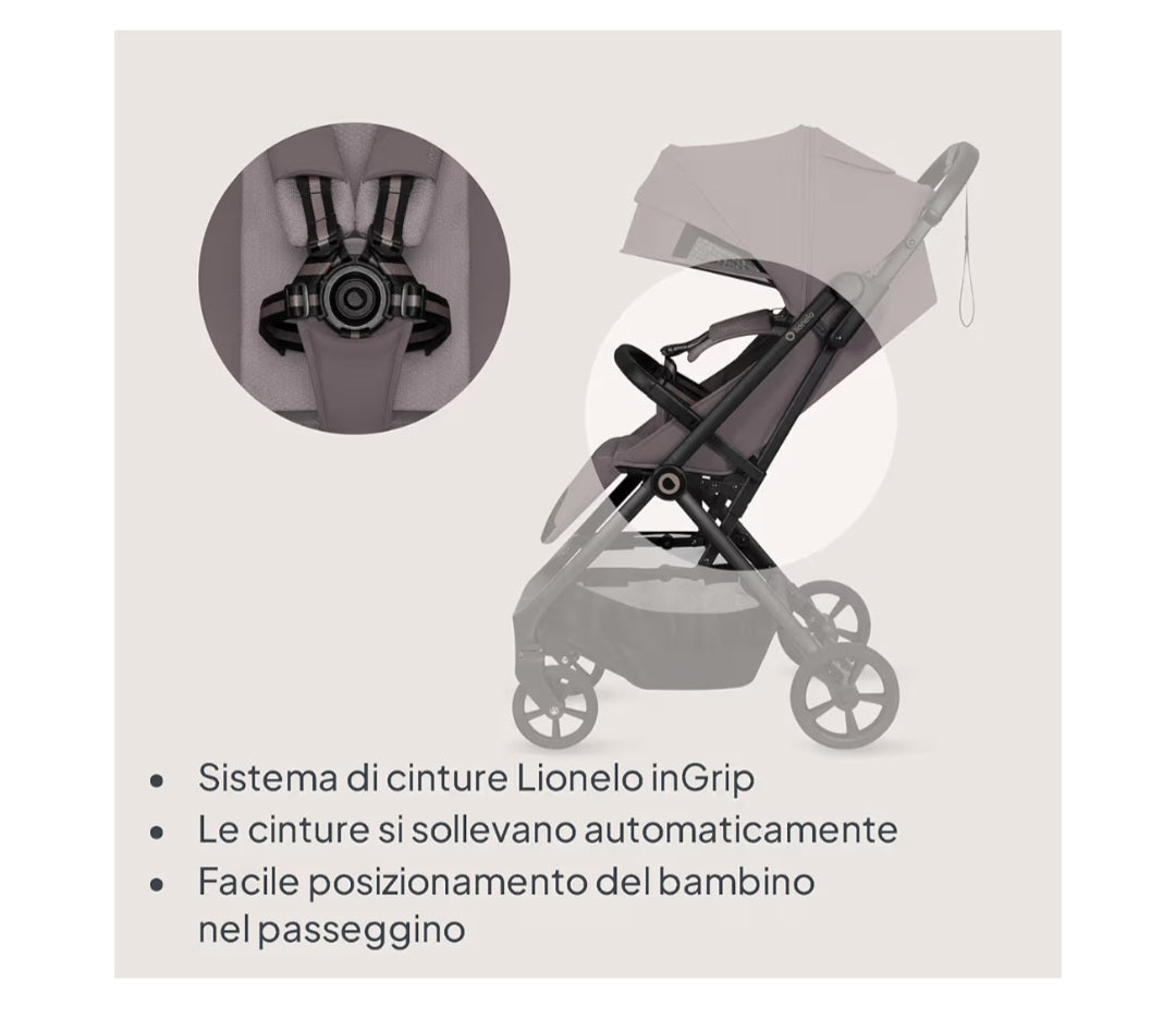 Lionelo tansis beige