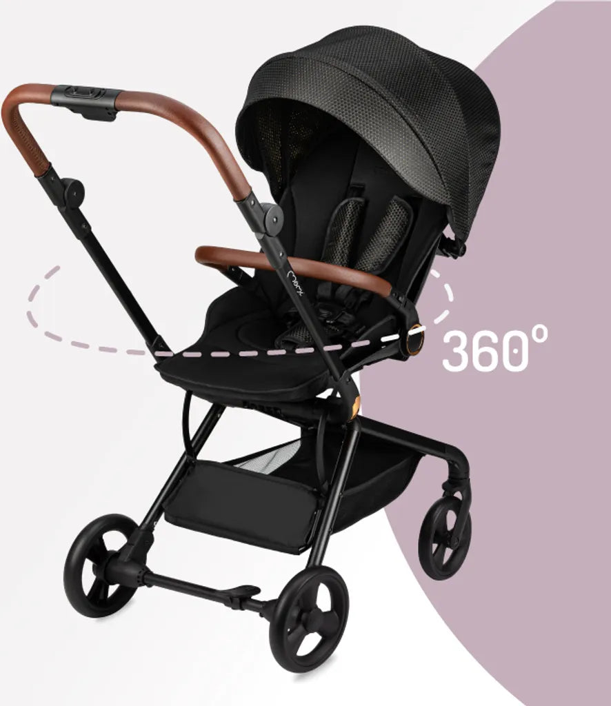 Passeggino momi reversibile 0 22kg return 360
