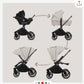 Kit stefy 650.00€ con trio lionelo mika plus 4 pezzi completo parapioggia zanzariera borsa.piu fasciatoio cam volare piu sediolone pappananna piu culla co sleep. Tot 699.99 completo di spedizione in tutta Italia