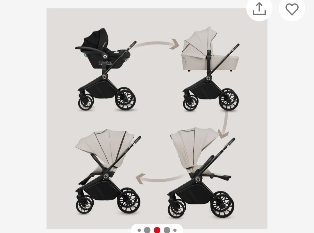 Kit stefy 650.00€ con trio lionelo mika plus 4 pezzi completo parapioggia zanzariera borsa.piu fasciatoio cam volare piu sediolone pappananna piu culla co sleep. Tot 699.99 completo di spedizione in tutta Italia