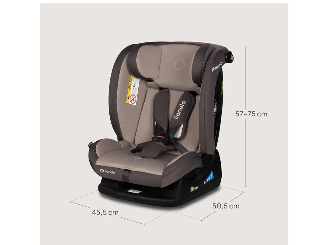 Lionelo art sediolone auto 0 12 reclinabile