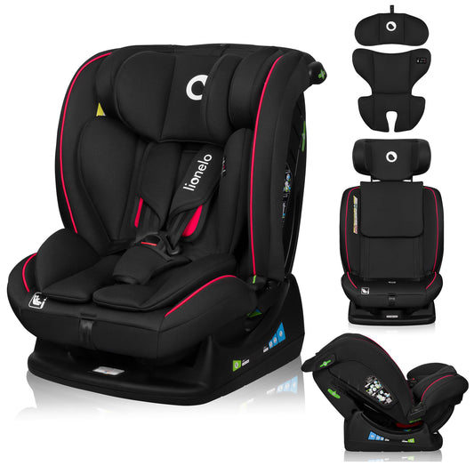 Lionelo art Black sedia 0 12 anni reclinabile