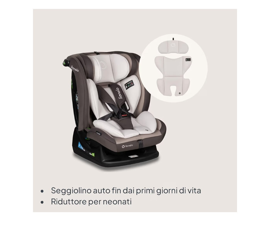 Lionelo art sediolone auto 0 12 reclinabile