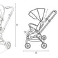 Passeggino momi reversibile 0 22kg return 360