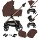 Kit chocolate con trio lionelo completo 4 pezzi più culla completa a soli 550€ con spedizione in tutta Italia a soli 589€